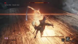 Sekiro Shadows Die Twice Optional Mini Boss Ashina Elite  Jinsuke Sake [upl. by Yentihw]