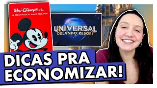 COMO ECONOMIZAR NA COMPRA DE INGRESSOS DOS PARQUES DE ORLANDO [upl. by Nnaul]