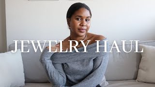 Everyday Jewelry Haul  Affordable Jewelry [upl. by Allan53]