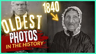 The Oldest Photos EVER Of People 18401850  Rare Historical Photos [upl. by Mik]