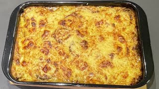 كوسة بالبشاميل  Zucchini with béchamel 4K [upl. by Ed]