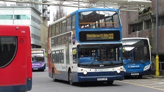 Buses amp Trains at Basingstoke March 2019 [upl. by Oruasi782]