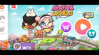 Bermain Avatar World cara abdet Avatar World gaming avatarworldgame permainanavatarworld [upl. by Delacourt]