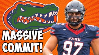 BREAKING Joey Slackman COMMITS to Gators Football  Transfer Portal [upl. by Esaele167]