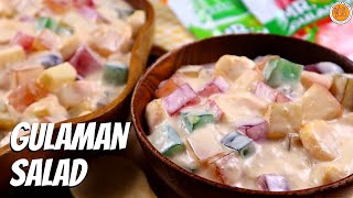 EASY GULAMAN SALAD  How to Make Fruity Jelly Salad  Mortar and Pastry [upl. by Mendie]