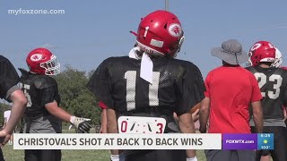 Christoval Cougars football looking for back to back wins [upl. by Nyssa]