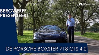 Bergwerff presenteert de Porsche Boxster 718 GTS 40 [upl. by Inalak539]