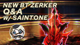 New Berserker Technique QampA With Saintone  Lost Ark [upl. by Aneerb]