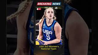 2024 USA 3x3 Women’s National Team  Hailey Van Lith shorts haileyvanlith [upl. by Elstan]