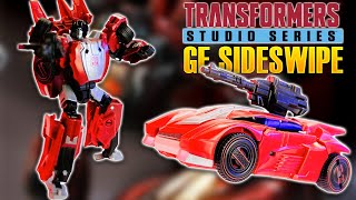 Transformers Studio Series SIDESWIPE Gamer Edition War For Cybertron Unboxing [upl. by Hilario]