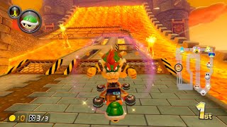 Mario Kart 8 Deluxe SNES Bowser Castle 3 1080 HD [upl. by Parette]