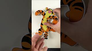 Tigger Decorating Sticker Book disney tigger sticker shotrs [upl. by Ttessil374]