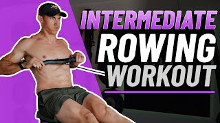 Follow Along with My 20 Minute HIIT Rowing Workout [upl. by Okimik]