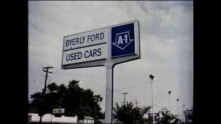 1986 Byerly Ford Louisville KY Commercial [upl. by Siubhan]