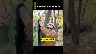 Hammock Expert🤓 Explains Top Quilt Insulation Bedding🛌 [upl. by Eimme812]