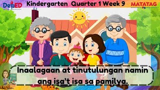 Quarter 1 Week 9 Kindergarten MATATAG [upl. by Ahsemrak443]