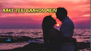 Aake Teri Baahon Mein  Slowed  Reverb  Lata Mangeshkar S P Balasubrahmanyam [upl. by Johnathon]