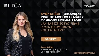 Sygnaliści  obowiązki pracodawców i zasady ochrony sygnalistów [upl. by Kitarp490]