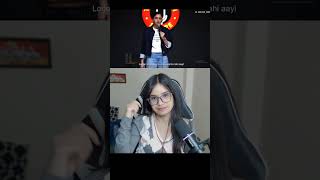 MUJHE ROK RAHA HAI🤣🤣 pannugurleen shorts reaction funny ytshorts [upl. by Watkin]