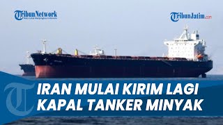 KEMBALI AKTIF Kapal Tanker Minyak Iran Tinggalkan Area Krusial Tak Takut Ancaman Serangan Israel [upl. by Gilba284]