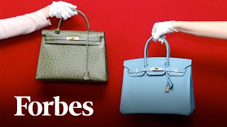 The Birkin Bags Iconic History And Why Its So Expensive  Forbes [upl. by Etireuqram773]