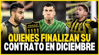 Estos son los FUTBOLISTAS de PEÑAROL que FINALIZAN su contrato en DICIEMBRE del 2024  El Paredón TV [upl. by Lemmuela]