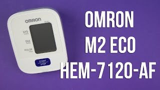 Распаковка OMRON M2 Eco HEM7120AF [upl. by Johansen]