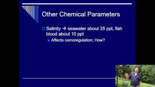 Fish Tech Lecture 07d  Basic Limnology Part 4 [upl. by Hairas]