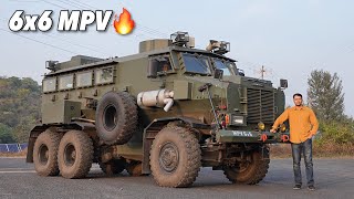 212 Ton Tank on Wheels🔥 Vehicle Factory Jabalpur Mine Protected 6X6  Crazy Features [upl. by Katleen]