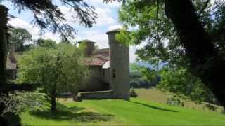 Balade Nature dans les Monts du Lyonnais  Château de St Bonnet [upl. by Ibbison]