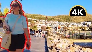 Explore Turkey from Home  Bodrum City Walking Tour 4K UHD [upl. by Rebe612]