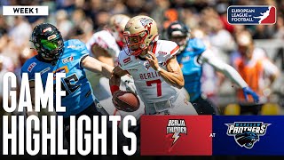 Berlin Thunder  Panthers Wroclaw  Game Highlights  Week 1 [upl. by Edvard957]