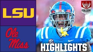 LSU Tigers vs Ole Miss Rebels  Full Game Highlights [upl. by Cobbie]