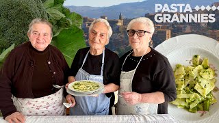 Three Sicilian grannies make taccuna pasta with cabbage  Pasta Grannies [upl. by Tutt]