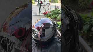 KASK NASIL BOYANIR VE KİŞİYE ÖZEL KASK BOYAMA airbrush [upl. by Adnahsor663]