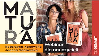 Do matury z Demartem  język polski  Webinar dla nauczycieli [upl. by Andria]