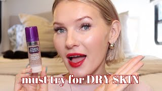 ✨new✨cover girl foundation  DRY SKIN makeup routine [upl. by Kieffer]