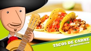 Tacos de Carne  Javi Recetas [upl. by Nnaeel331]