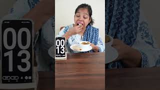 50 SECOND Roti Eating Challenge  Roti Challenge shorts ytshorts youtubeshorts eatingchallenge [upl. by Akitahs]