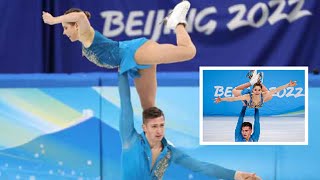 Beijing Olympics 2022 Anastasia Mishina and Aleksandr Galliamov Wins Bronze in Figure Skating Pairs [upl. by Aillimac674]