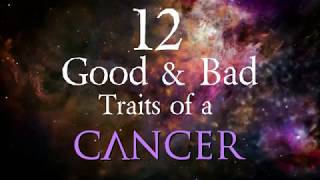 12 Good and Bad Traits of Cancer Zodiac Sign AgreeDisagree [upl. by Gardener]