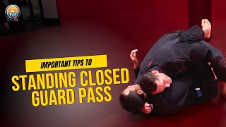 My Super Simple Old School Standing Guard Pass  BJJ for Breakfast [upl. by Aicerg4]