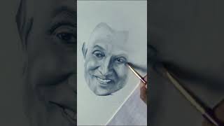 Wala theerayen eha  TM Jayarathna  Portrait Drawing shorts tmjayarathna portrait [upl. by Hallett949]