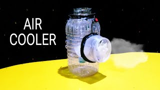 How to make an air cooler with plastic bottles Diy air cooler [upl. by Nnil]