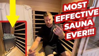 This 200 F Infrared Sauna Is Better Than ANY Finnish Traditional Steam Sauna [upl. by Nivad466]