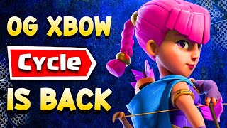 Xbow 30 Cycle RETURNS To Clash Royale [upl. by Griseldis544]