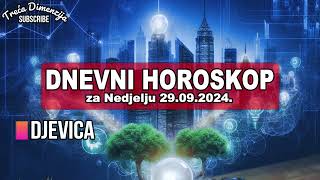 Dnevni Horoskop za Nedjelju 29 Septembar 2024 [upl. by Ressler680]