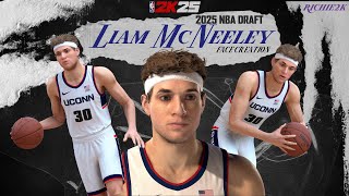 Liam McNeeley Face Creation NBA 2K25 [upl. by Ivory313]