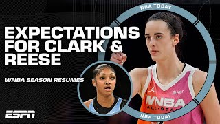 CONTINUED GREATNESS 🗣️ Andraya Carter on Caitlin Clark amp Angel Reeses expectations  NBA Today [upl. by Oswald779]