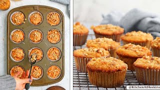 Carrot Muffins with Almond flour  Almond Fluor Carrot Muffins [upl. by Laehcym]